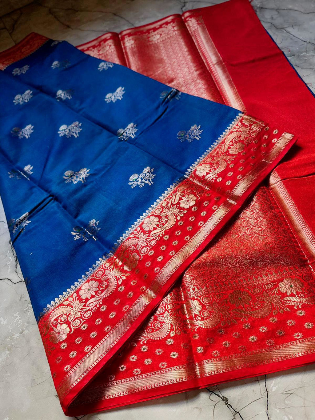 Pure Tassor Silk Saree | With Blouse Piece | MonChai